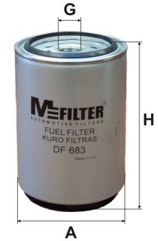 Топливный фильтр FLEETGUARD арт. DF683